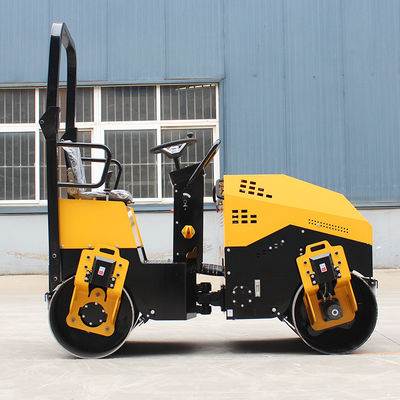 1.5 tonnes à tambour unique et à tambour double rouleau routier avec une force de 30KN