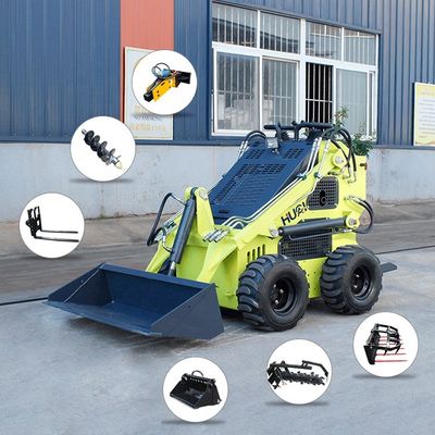 Vitesse de fonctionnement 0-6 km/h Chargeur multifonctionnel avec soupape hydraulique BOXINHUASHENG