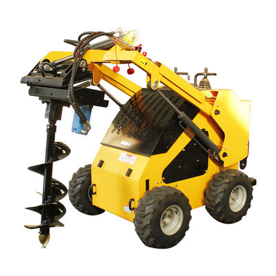 Puissant chargeur de direction mini-skid de 500 kg avec piste 15,7 kW et puissance maximale 17,1 kW