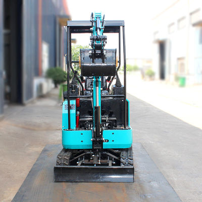 Excavatrice mobile de type creuseur de petite taille de 1,8 tonne avec une longueur totale de voie de 1300 mm