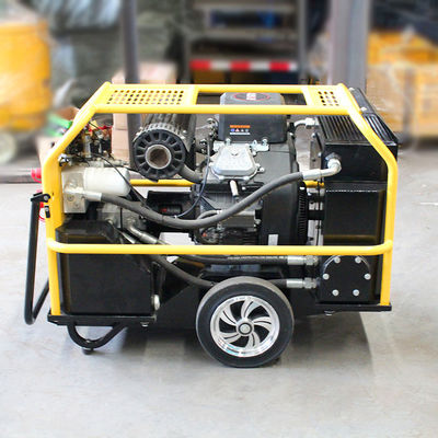 Moteur à gaz portable Unité de puissance hydraulique Pour une station de poussée à main à auger hydraulique