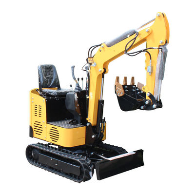 1.2 tonnes mini-excavatrice creuseuse avec pompe hydraulique Eaton et moteur CHANGCHAI