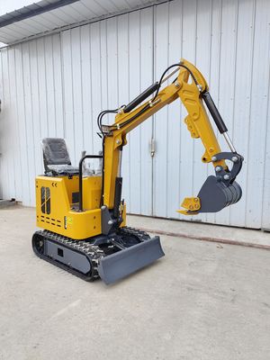Mini-excavatrice de 1000 kg pour un fonctionnement facile dans les jardins et les vergers