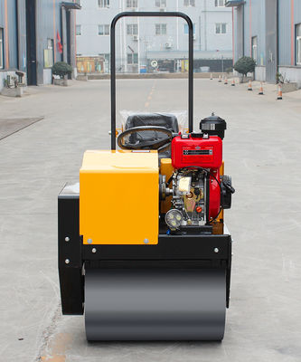 Moteur EPA 1 tonne rouleau de route vibrant pour une efficacité de fonctionnement élevée dans le condensation des routes