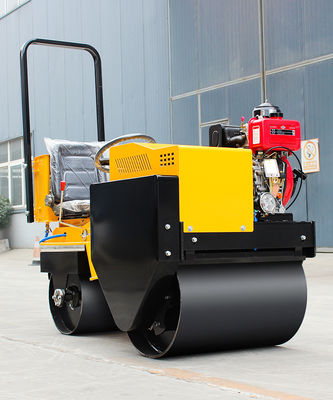 Moteur EPA 1 tonne rouleau de route vibrant pour une efficacité de fonctionnement élevée dans le condensation des routes