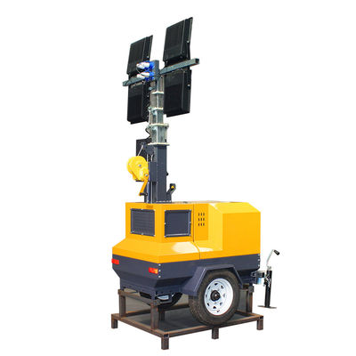 40000 heures de travail Rating IP standard Tour phare mobile diesel avec générateur diesel