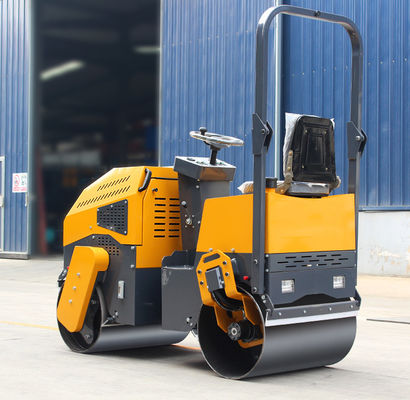 1 tonne rouleau routier asphalte pavé compacteur machine de démarrage Méthode d'embrayage automatique