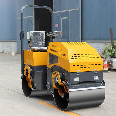 1 tonne rouleau routier asphalte pavé compacteur machine de démarrage Méthode d'embrayage automatique