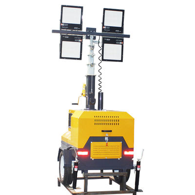Lampes diesel à haute puissance 35000lm 1000W*4 LED Téléscopique
