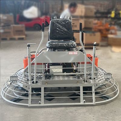 Puissant moteur Honda GX690 marche derrière la truelle de puissance en béton pour une finition polyvalente