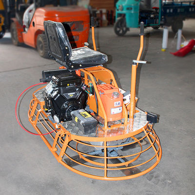 Puissant moteur Honda GX690 marche derrière la truelle de puissance en béton pour une finition polyvalente