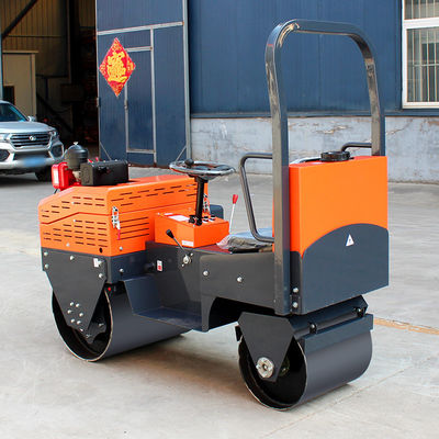 Mini-rouleau vibrant de 1 tonne de haute puissance de 8 chevaux pour la construction de routes de petite taille
