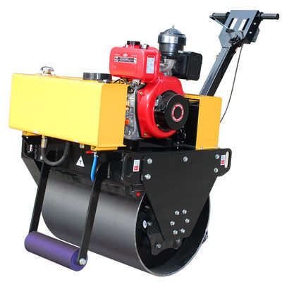 Construction routière Roller vibrant de 0,5 tonne avec station hydraulique et méthode de conduite
