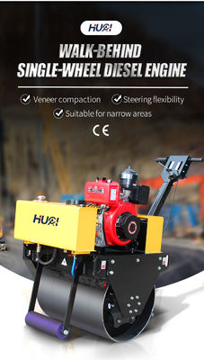 Construction routière Roller vibrant de 0,5 tonne avec station hydraulique et méthode de conduite