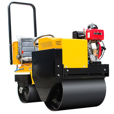 Pompes hydrauliques Huade 0,7 tonnes Mini rouleau de route HQ-YL700Z pour vos besoins de construction