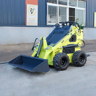 Mini chargeur de direction à patins diesel Petit chargeur de patins HQ-MH420 avec soupape hydraulique HQ