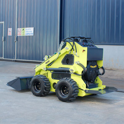 Mini chargeur de direction à patins diesel Petit chargeur de patins HQ-MH420 avec soupape hydraulique HQ