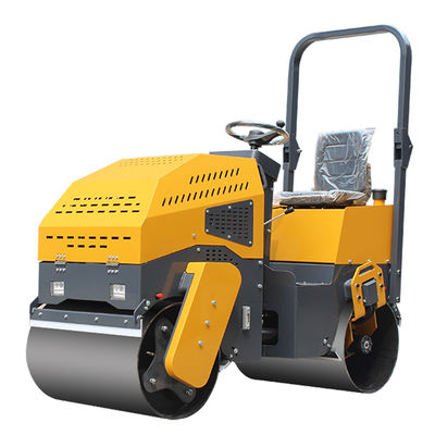 2100*940*1500mm Mini compacteur de rouleaux d'asphalte de 1 tonne durable pour les magasins de boissons alimentaires
