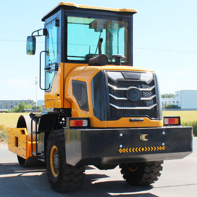 HQ-YL4000 4 tonnes Asphalt roulement routier compacteur machine avec 80KN vibration hydraulique