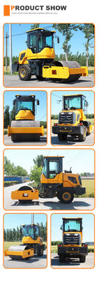 HQ-YL4000 4 tonnes Asphalt roulement routier compacteur machine avec 80KN vibration hydraulique