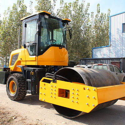 Rouleau à double tambour de 5 tonnes rouleau routier asphalté HQ-YL5000 pour la construction de routes durables