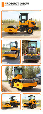 Rouleau à double tambour de 5 tonnes rouleau routier asphalté HQ-YL5000 pour la construction de routes durables