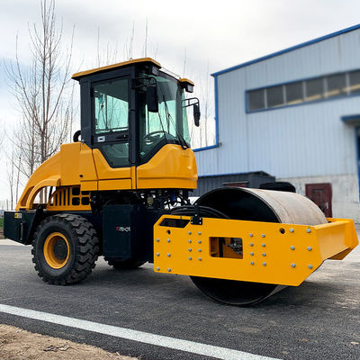 Compacteur d'asphalte de 6 tonnes HQ-YL6000 Roller routier vibrant pour une capacité élevée 30%