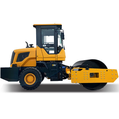 88 kw YUNNEI Moteur HQ-YL8000 Rouleau de route vibrant de 8 tonnes pour la construction d'asphalte