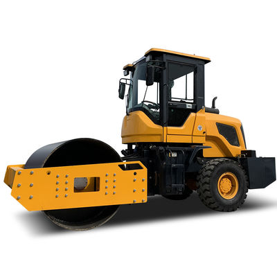 88 kw YUNNEI Moteur HQ-YL8000 Rouleau de route vibrant de 8 tonnes pour la construction d'asphalte