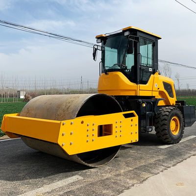 Double rouleau à rouleaux à tambour avec un moteur YUNNEI de diamètre de tambour de 1100 mm et à prix abordable