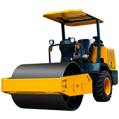 Rouleau vibrant à double tambour de 1 tonne, 2 tonnes et 3 tonnes avec moteur EPA unique