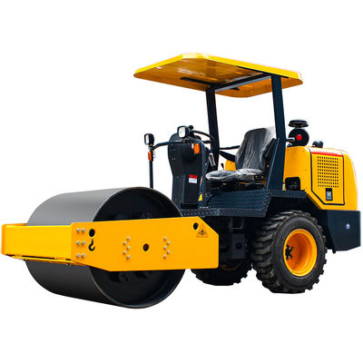 Rouleau vibrant à double tambour de 1 tonne, 2 tonnes et 3 tonnes avec moteur EPA unique