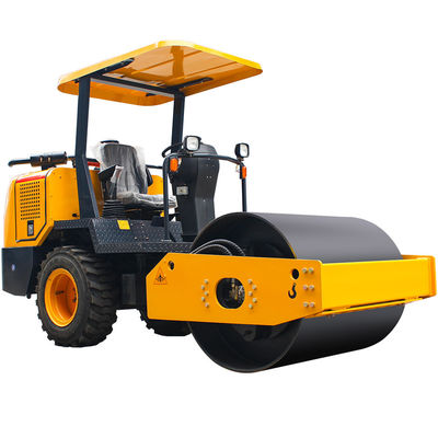 Rouleau vibrant à double tambour de 1 tonne, 2 tonnes et 3 tonnes avec moteur EPA unique