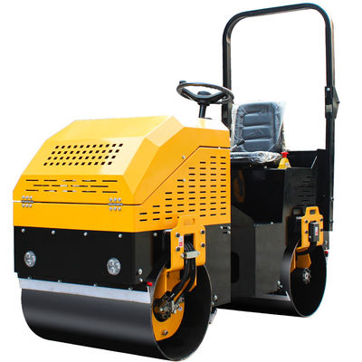 180,6 kW Benzine hydraulique vibrant en tandem Asphalte compacteur rouleau pour 1 à 5 tonnes