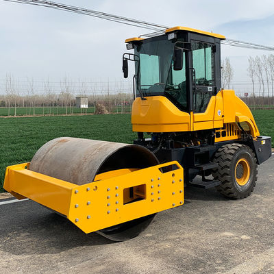 CHANGCHAI 6 tonnes rouleau de route vibrant autopropulsé à vitesse variable continue
