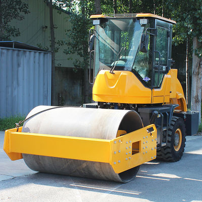 CHANGCHAI 6 tonnes rouleau de route vibrant autopropulsé à vitesse variable continue