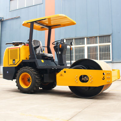 6000 kg 6 tonnes mini-compacteur rouleau articulé avec roue à tambour largeur 1650 mm