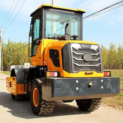 Vitesse de déplacement 2-12km/h CHANGCHAI 5 tonnes rouleau routier diesel avec fonction vibratoire