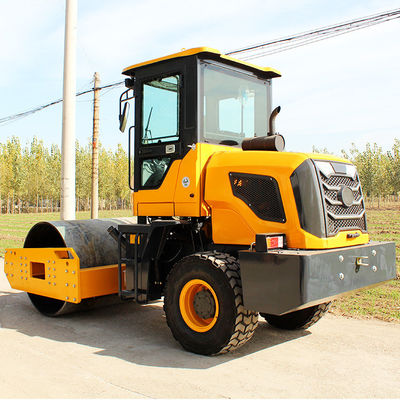 Vitesse de déplacement 2-12km/h CHANGCHAI 5 tonnes rouleau routier diesel avec fonction vibratoire
