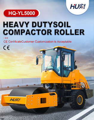 5t 10t 20t machine à rouleaux routiers compacteur vibratoire avec 4450*1680*2750mm dimension