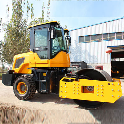 Compacteur routier à tambour unique 5 tonnes 10 tonnes 12 tonnes 14 tonnes 16 tonnes rouleau routier de 88W