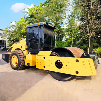 Pompes à huile électriques rouleaux vibrants 20 tonnes Compacteur pour surface d'asphalte lisse