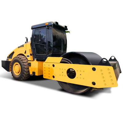 Système entièrement hydraulique à double tambour unique vibration routier rouleau pour la compactage de la route