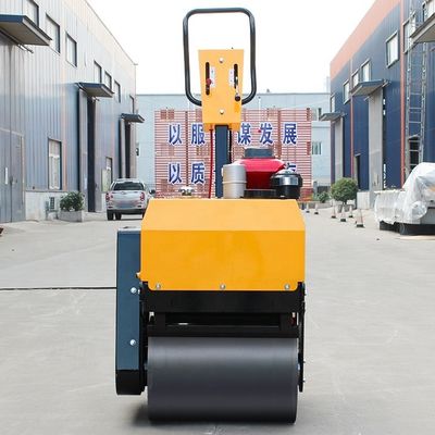 HONDA Powered 20KN Walk Behind Vibratory Mini Road Roller pour l'asphalte et le revêtement de sol
