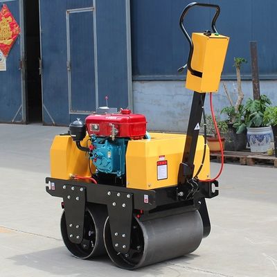 HONDA Powered 20KN Walk Behind Vibratory Mini Road Roller pour l'asphalte et le revêtement de sol