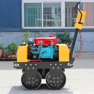 HONDA Powered 20KN Walk Behind Vibratory Mini Road Roller pour l'asphalte et le revêtement de sol