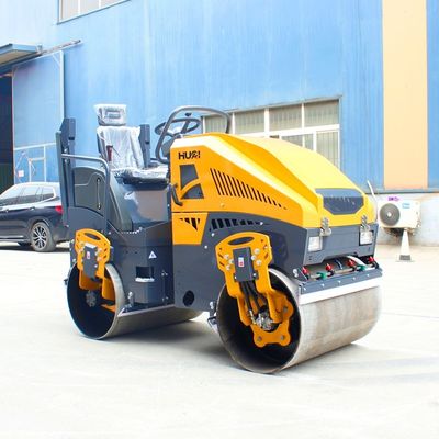Compacteur à rouleaux à double tambour de 1t 2t 3t 4t 6t 8t 10t avec soupape hydraulique HYDAC