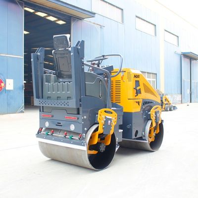 Compacteur à rouleaux à double tambour de 1t 2t 3t 4t 6t 8t 10t avec soupape hydraulique HYDAC