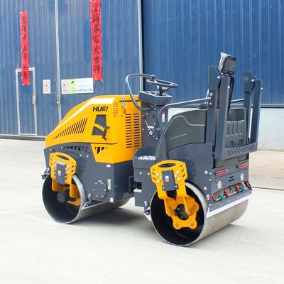 1 tonne 1.5T 1.6T 2T 2.5T Diesel EPA Mini rouleau à rouleaux compacteur pour le commerce de détail 2400*1150*1500mm