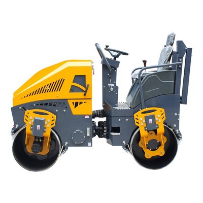 1t 2t 3t rouleau hydraulique complet compacteur avec certificat CE et puissance de 11,5 kW
